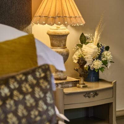 The Clovis room - luxury château hotel Ardèche