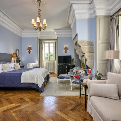 The Louise junior suite - luxury château hotel Ardèche