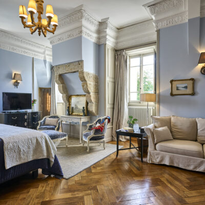 The Louise junior suite - luxury château hotel Ardèche