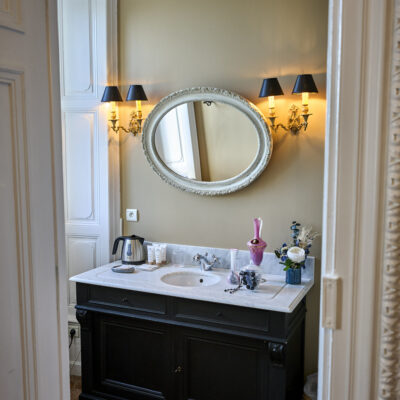 The Constance room - luxury château hotel Ardèche