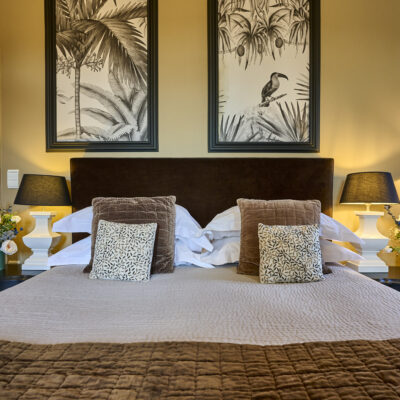 The Constance room - luxury château hotel Ardèche