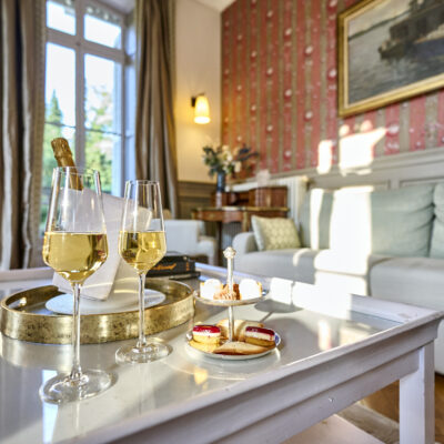 The Marie Antoinette Suite - luxury château hotel Ardèche