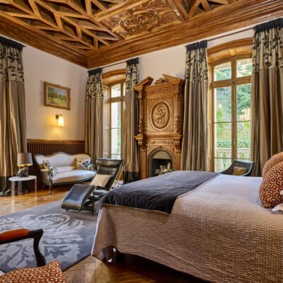 The Marie Antoinette Suite - luxury château hotel Ardèche