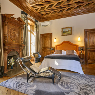 The Marie Antoinette Suite - luxury château hotel Ardèche