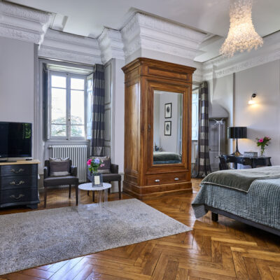The Cécile Junior Suite - luxury château hotel Ardèche