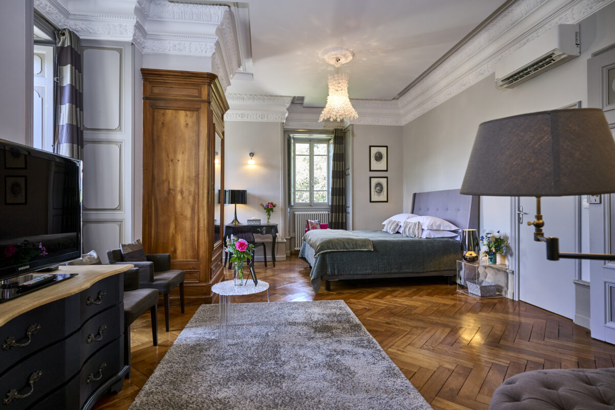 Junior suite Cécile - luxury château hotel Ardèche