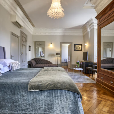 The Cécile Junior Suite - luxury château hotel Ardèche