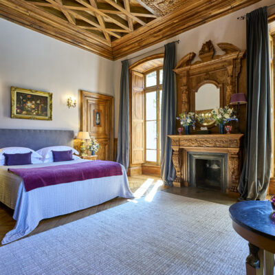 The Auguste Suite - luxury château hotel Ardèche