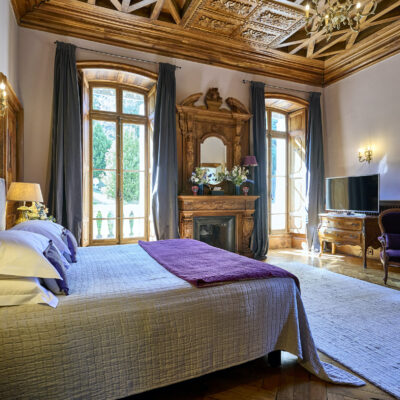 The Auguste Suite - luxury château hotel Ardèche